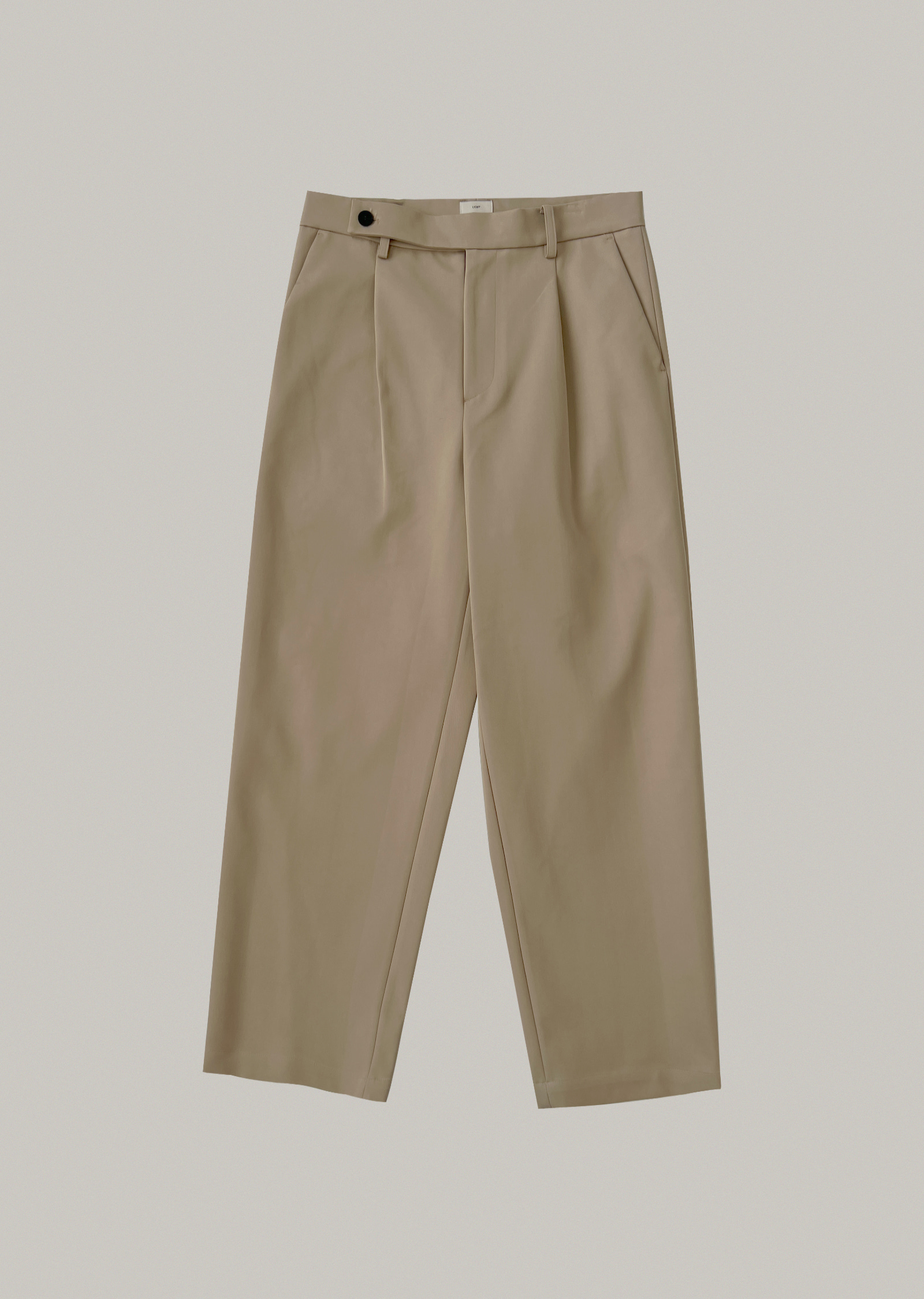 volume pants (beige)