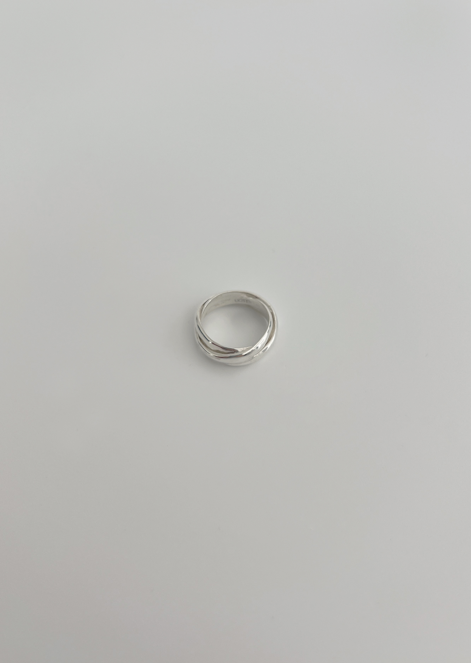 twist ring (silver)