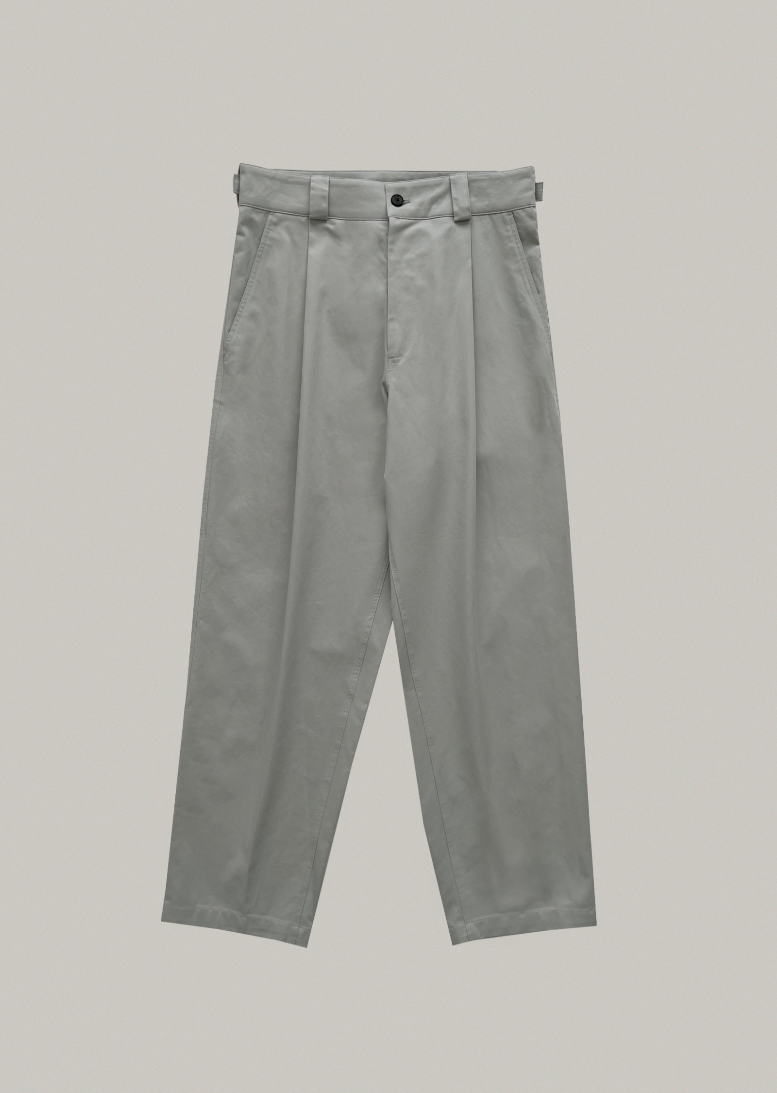 buckle pants (gray)